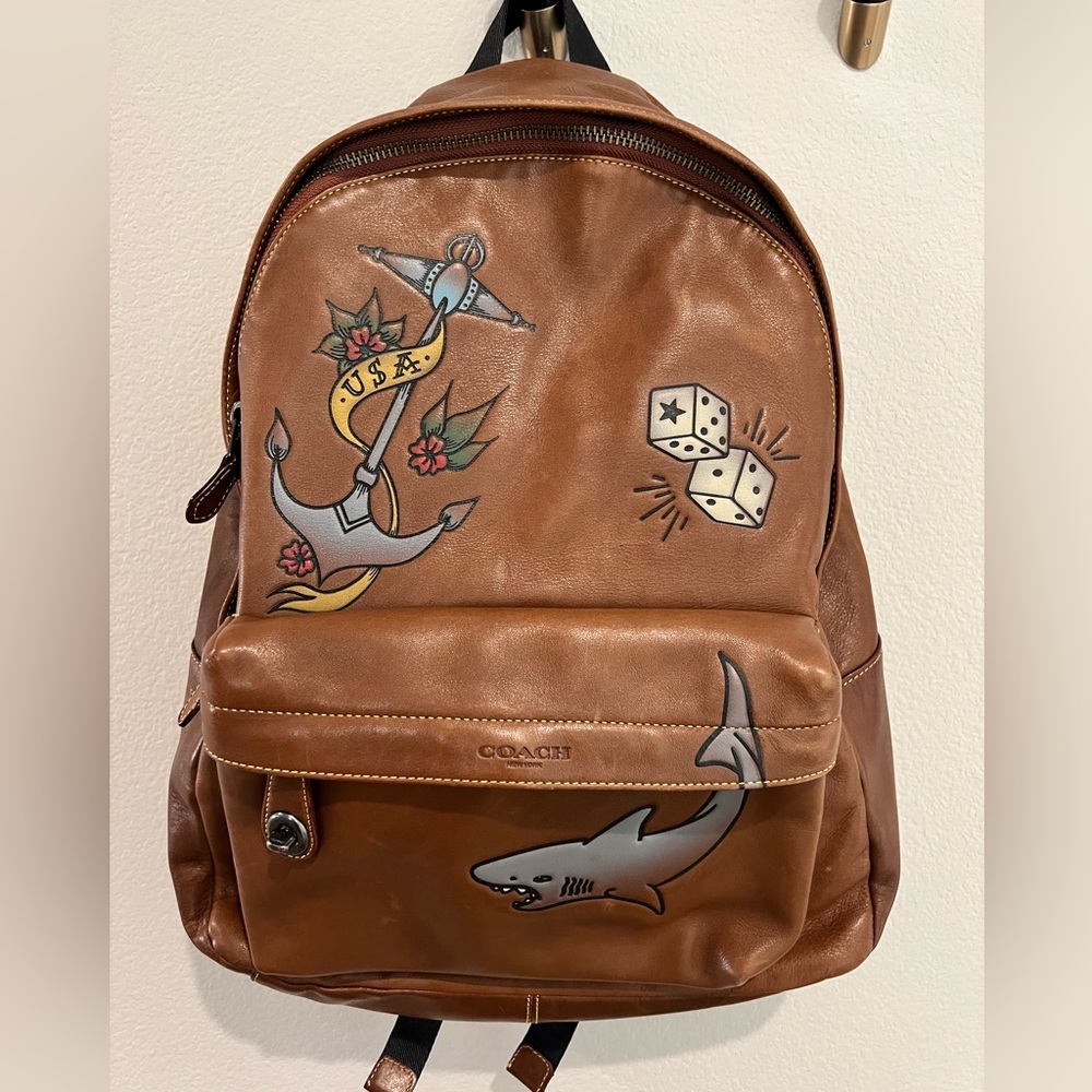 Mens special edition Coach backpack